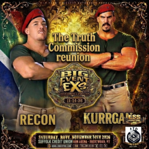 Photo op with Kurgan and Bull Buchanon